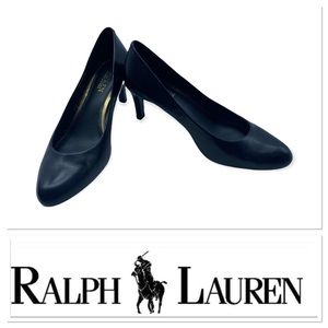 🆕 Ralph Lauren Harper black 2” heels size 8